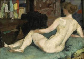 A Nude on Sofa