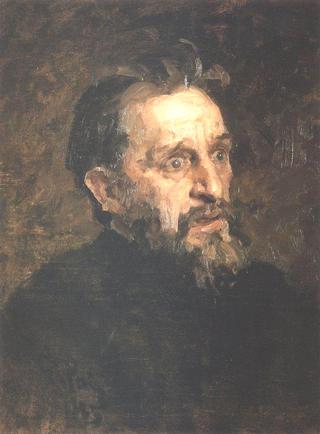 画家格里戈里·格里戈里耶维奇·麦索耶多夫的肖像。