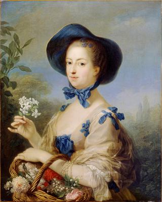 Portrait of Madame de Pompadour as a Shepherdess