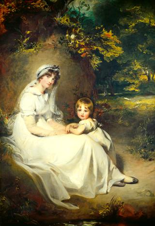 Lady Mary Templeton and Her Eldest Son