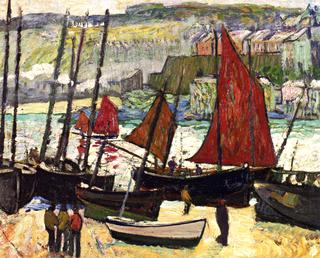 Beached Fishing Boats, St. Ives