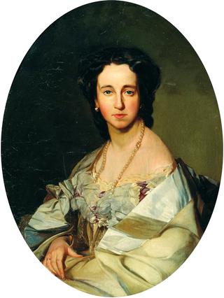 Portrait of N. Samsonova