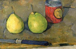 Pears and Knife