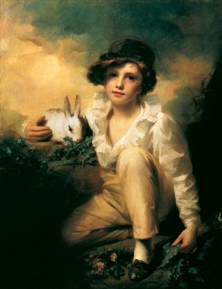 男孩和兔子