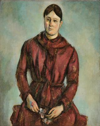 Mrs. Cézanne in Red