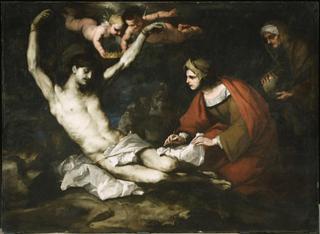 Saint Sebastian Cured by Irene
