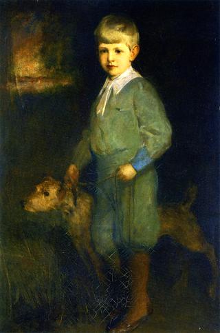 Boy with His Dog