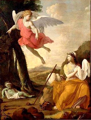 Agar and Ishamel Saved by the Angel