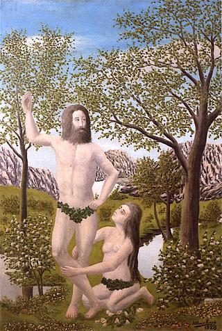Adam Forgiving Eve