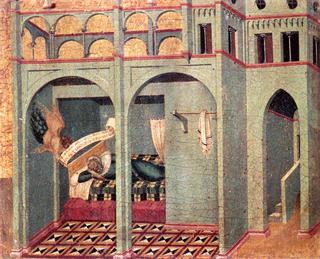 The Annunciation (predella panel)