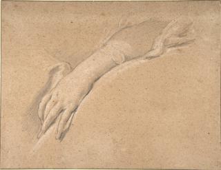 Study of the Left Hand of Mme de Pompadour