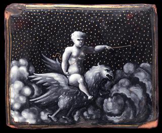 Plaque with Ganymede