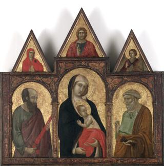 Virgin and Child with Saints Paul and Peter
