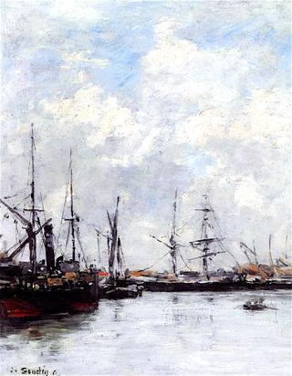 Deauville, the Harbor