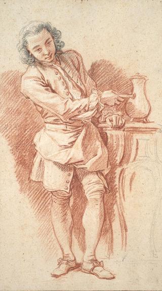 Study of Valet with Coffee Pot