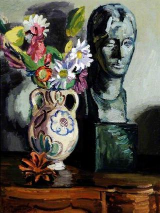Still Life with a Bust of Vanessa Bell