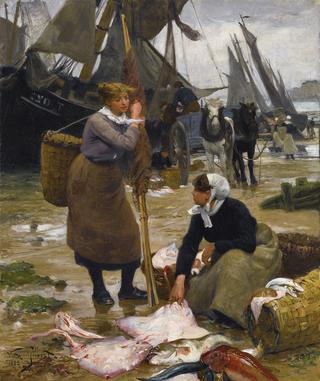 The Arrival of the Fishing Boats