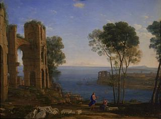 Landscape with Apollo and Sibyl of Cumae