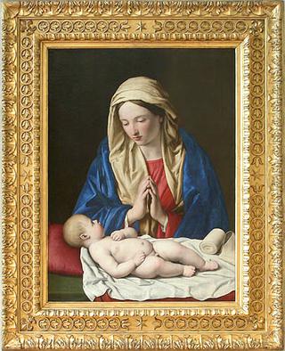 圣母崇拜婴儿耶稣