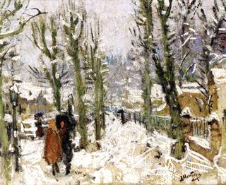 Landscape in the Snow