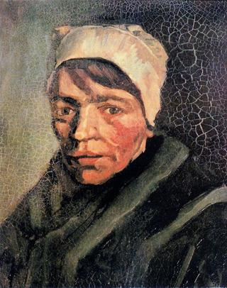 Head of a Peasant Woman with a White Cap