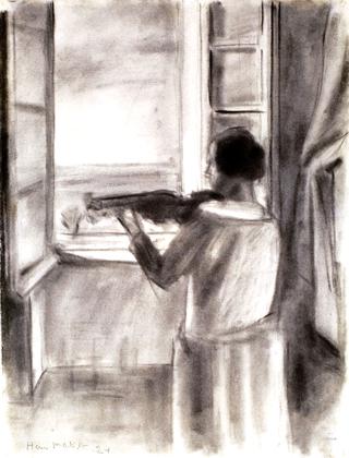 窗口的小提琴手