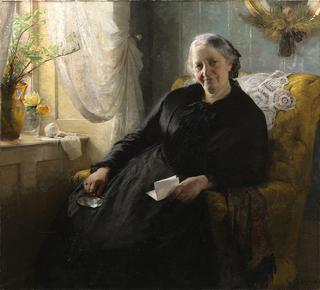 Portrait of Cecilie Trier, née Melchior