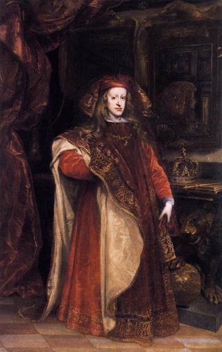 Portrait of the Young Charles II of Spain as Grand Master of the Golden Fleece