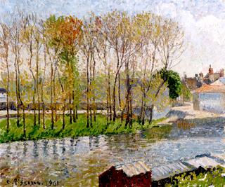 Banks of the Loing at Moret