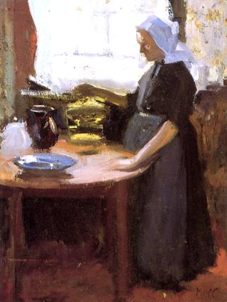 The Kitchen: Study for 'The Old Woman'