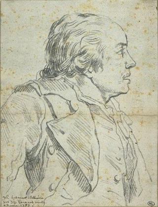 Portrait of Jacques Philippe Lesueur