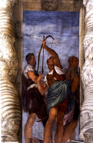 San Sebastiano - Three Archers