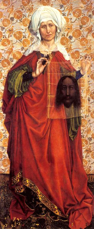 Saint Veronica (Detail from The Holy Trinity Triptych)