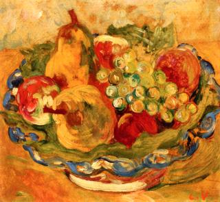 Still Life, Pears and Grapes