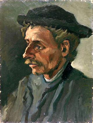 Head of a Peasant with Hat