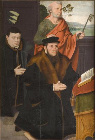 阿诺德·冯·西根二世与他的儿子阿诺德三世和圣彼得