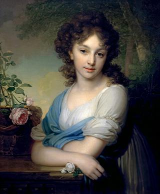 Portrait of Elena Naryshkina