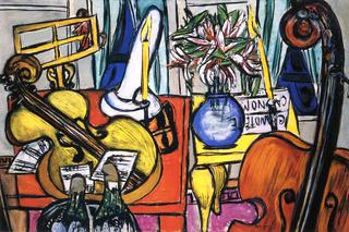 Still Life with Cello and Double Bass