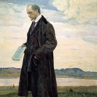 Portrait of Philosopher I.A. Ilyin