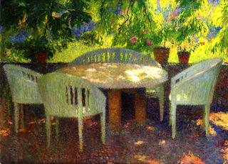 Table under the Arbor