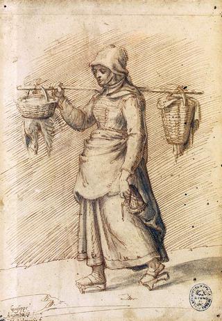 Peasant Woman Going to Market