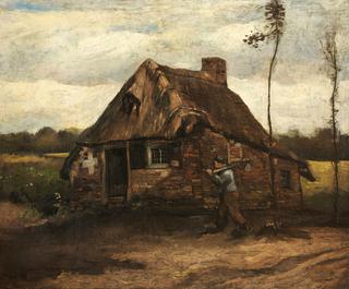 Cabin with Peasant Returning Home