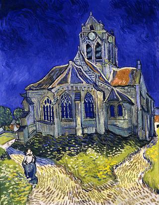 The Church at Auvers-sur-Oise, View from Chevet