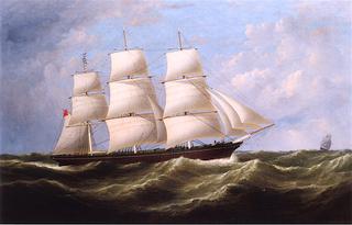 The British Iron-Hulled Clipper Ship