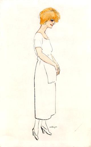 Profile of a Woman in Profile