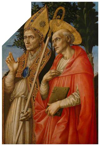圣泽诺和哲罗姆（圣三一圣母祭坛画）