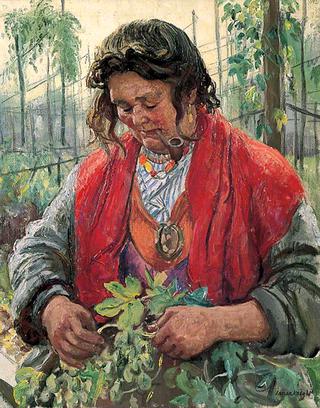 Hop-Picking Granny Knowles, an Old Hand