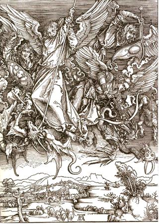 The Revelation of Saint John: 11. Saint Michael Fighting the Dragon