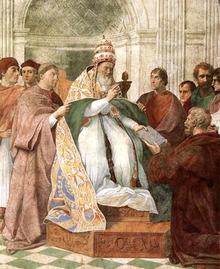 Gregory IX Approving the Decretals
