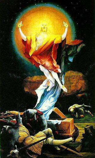 伊森海姆祭坛画（细节-复活）